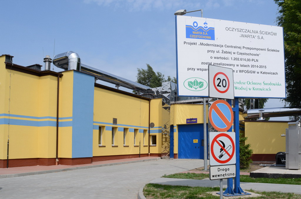 Rozbudowa i modernizacja Oczyszczalni Ścieków „WARTA” S.A. w Częstochowie