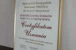 OCZYSZCZALNIA ŚCIEKÓW „WARTA” S.A. LAUREATEM III EDYCJI KONKURSU PROFILE w kategorii "Przedsiębiorstwa inwestujące z udziałem funduszy unijnych"