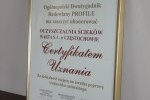 OCZYSZCZALNIA ŚCIEKÓW „WARTA” S.A. LAUREATEM III EDYCJI KONKURSU PROFILE w kategorii "Przedsiębiorstwa inwestujące z udziałem funduszy unijnych" 