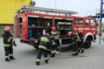 Ćwiczenia Państwowej Straży Pożarnej i Centralnej Szkoły Państwowej Straży Pożarnej w Częstochowie